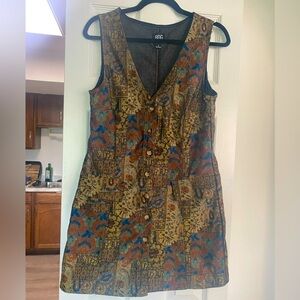 Urban Outfitters Tapestry Pinaforte Dress